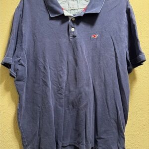 Vineyard Vines Blue Polo Shirt Classic Style